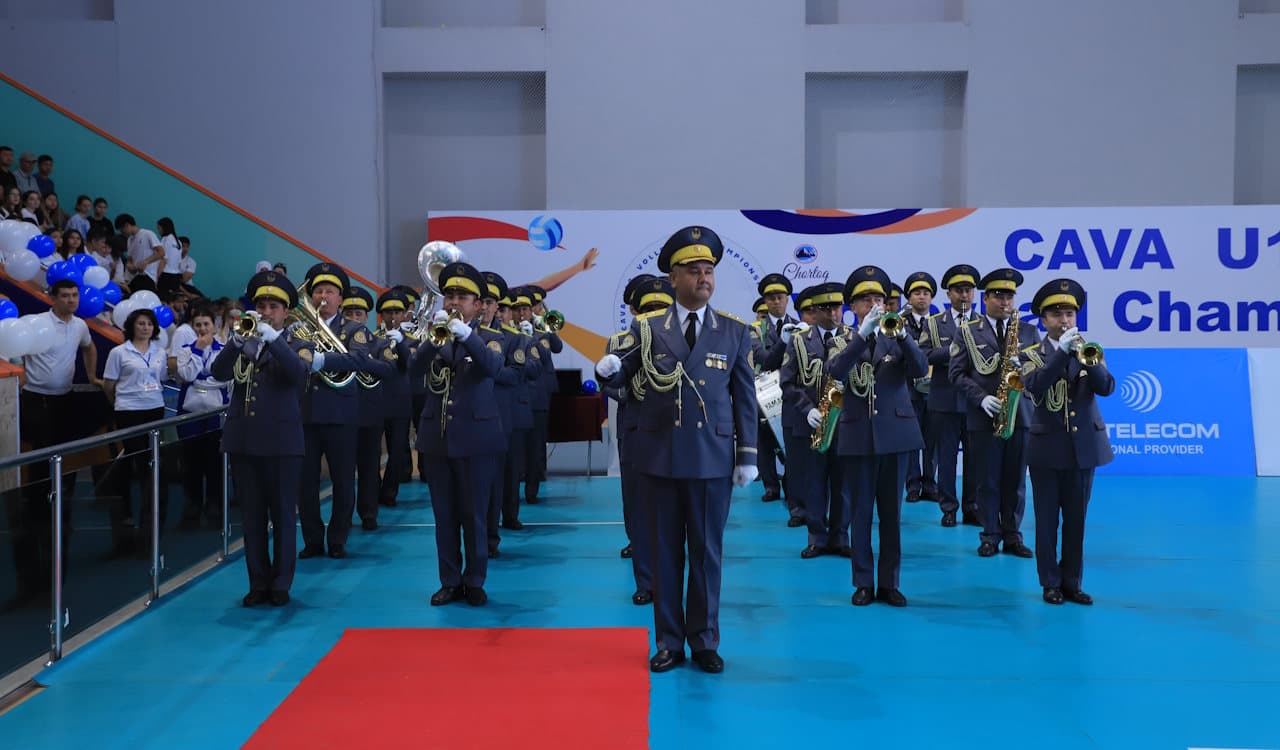 IIV «JAR» sport-sogʻlomlashtirish majmuasida 18 yoshgacha boʻlgan oʻsmir bolalar va qizlar oʻrtasida voleybol sport turi boʻyicha Markaziy Osiyo chempionati – 2024 musobaqasining ochilish marosimi oʻtkazildi