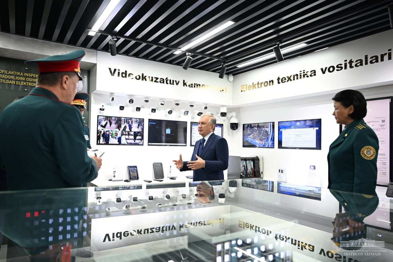 Президент ознакомился с проводимой работой в сфере общественной безопасности