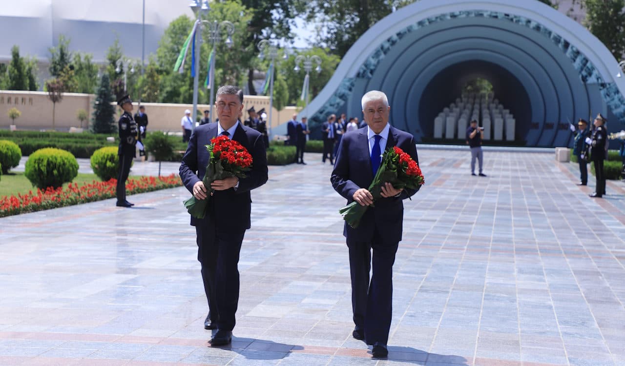 В Ташкенте состоялась официальная встреча министра внутренних дел Республики Узбекистан с министром внутренних дел Российской Федерации