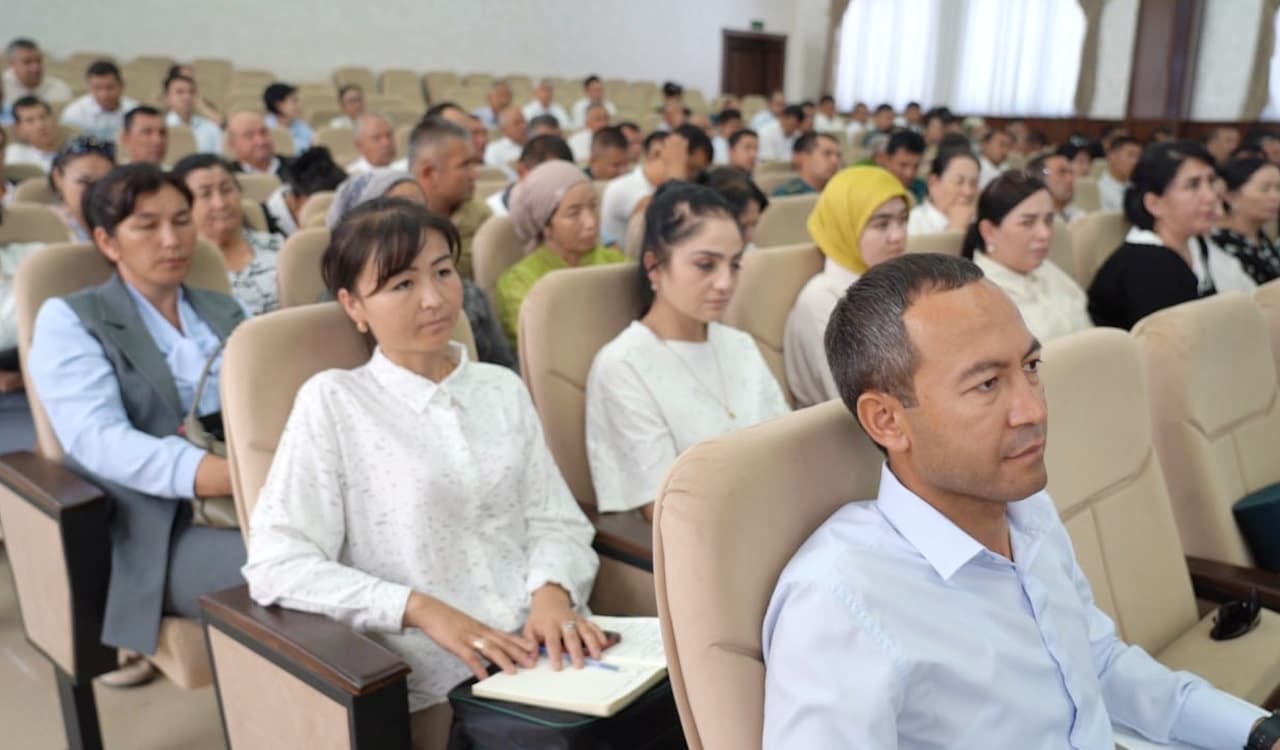 Karshi State University hosted a seminar training on "Cyber-month - Kashkadarya"