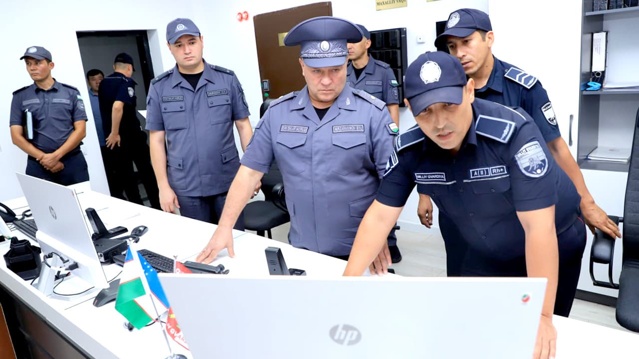 Ichki ishlar vaziri o‘rinbosari general-mayor B.Yu.Mirzaraximov poytaxtimizning Yakkasaroy va Bektemir tumanlarida o‘rganishlar olib bordi