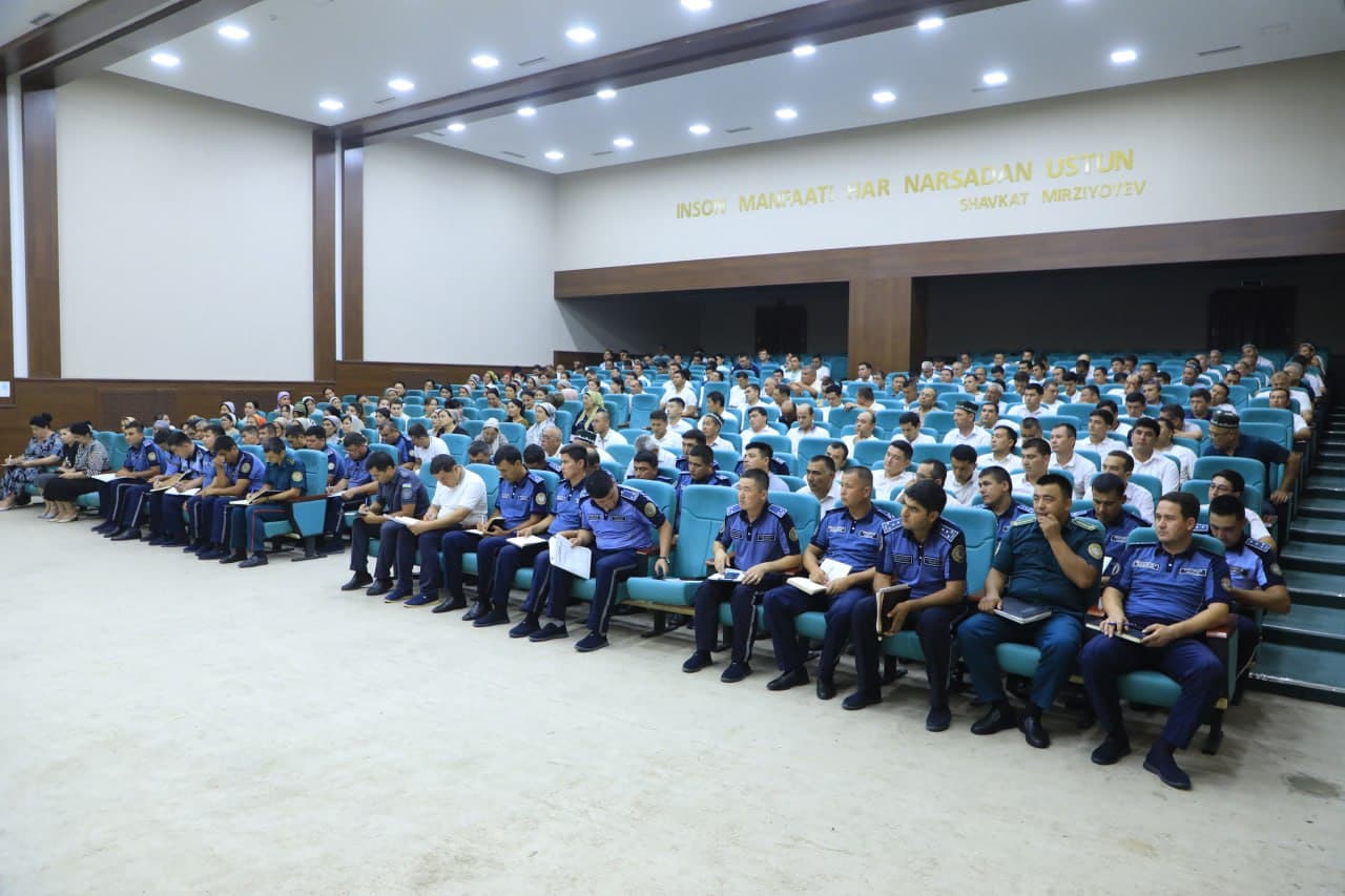 В Туракурганском районе Наманганской области состоялся семинар, посвященный электронной информационной системе «E-социальная профилактика»