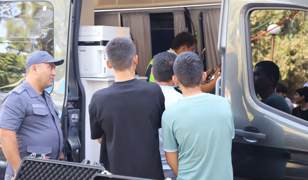 Surxondaryo viloyati Muzrabot tumandagi «Otaliqqa olingan yoshlar» Ekspert-kriminalist sohasi bilan yaqindan tanishishdi