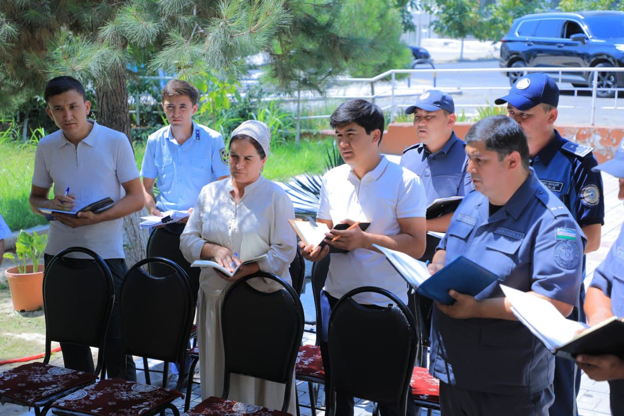 Namangan viloyati Davlatobod tumani “Navbahor” mahallasida “Obod va xavfsiz mahalla” tamoyili asosida amalga oshirilgan ishlar oʻrganildi