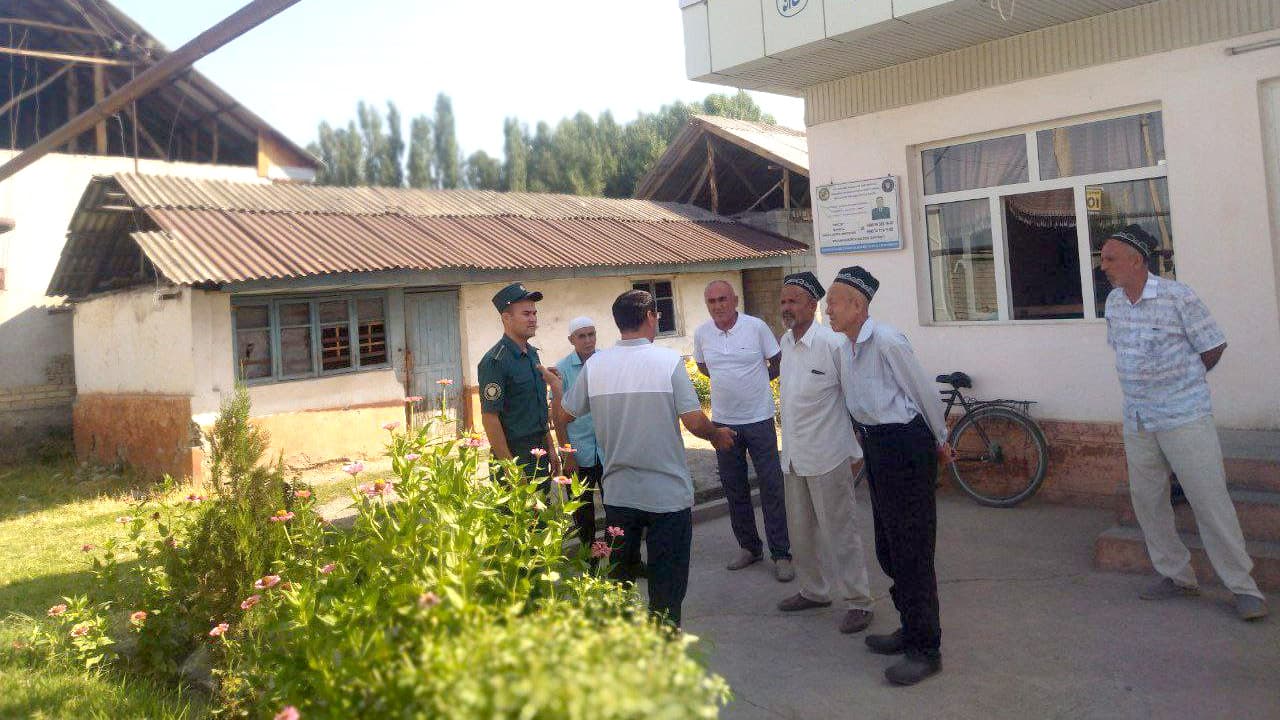 Во всех регионах Андижанской области продолжаются пропагандистские мероприятия в рамках специального профилактического мероприятия «Месяц безопасной территории и предотвращения имущественных преступлений»