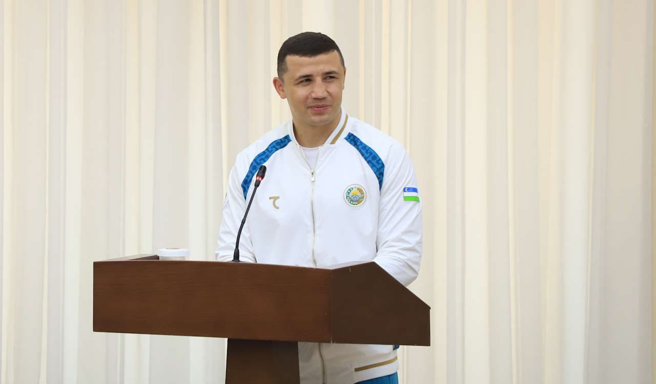 С участием Министра внутренних дел Республики Узбекистан генерал-лейтенанта Пулата Бобожонова состоялась торжественная церемония награждения группы сотрудников органов внутренних дел, принимавших участие в XXXIII летних Олимпийских играх в Париже