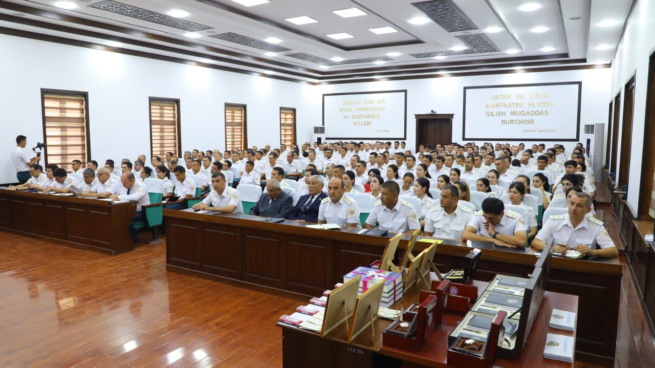 Ўзбекистон Давлат мустақиллигининг 33 йиллиги Бухоро вилояти Ички ишлар бошқармаси ва унинг қуйи тизимларида ҳам кенг тантана қилинди