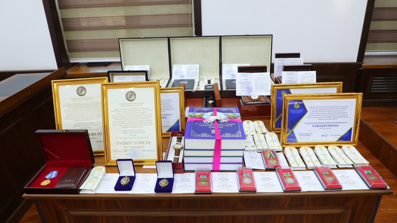 Ўзбекистон Давлат мустақиллигининг 33 йиллиги Бухоро вилояти Ички ишлар бошқармаси ва унинг қуйи тизимларида ҳам кенг тантана қилинди