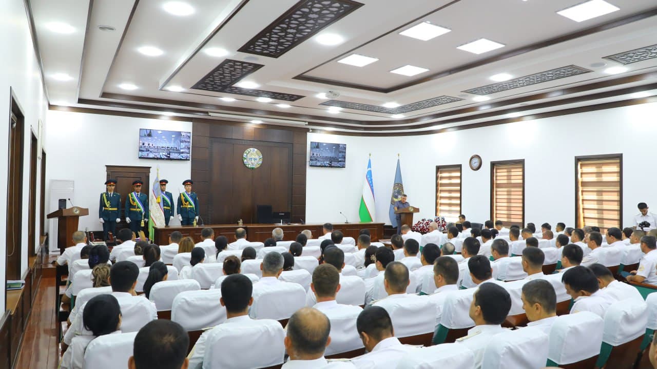 Ўзбекистон Давлат мустақиллигининг 33 йиллиги Бухоро вилояти Ички ишлар бошқармаси ва унинг қуйи тизимларида ҳам кенг тантана қилинди