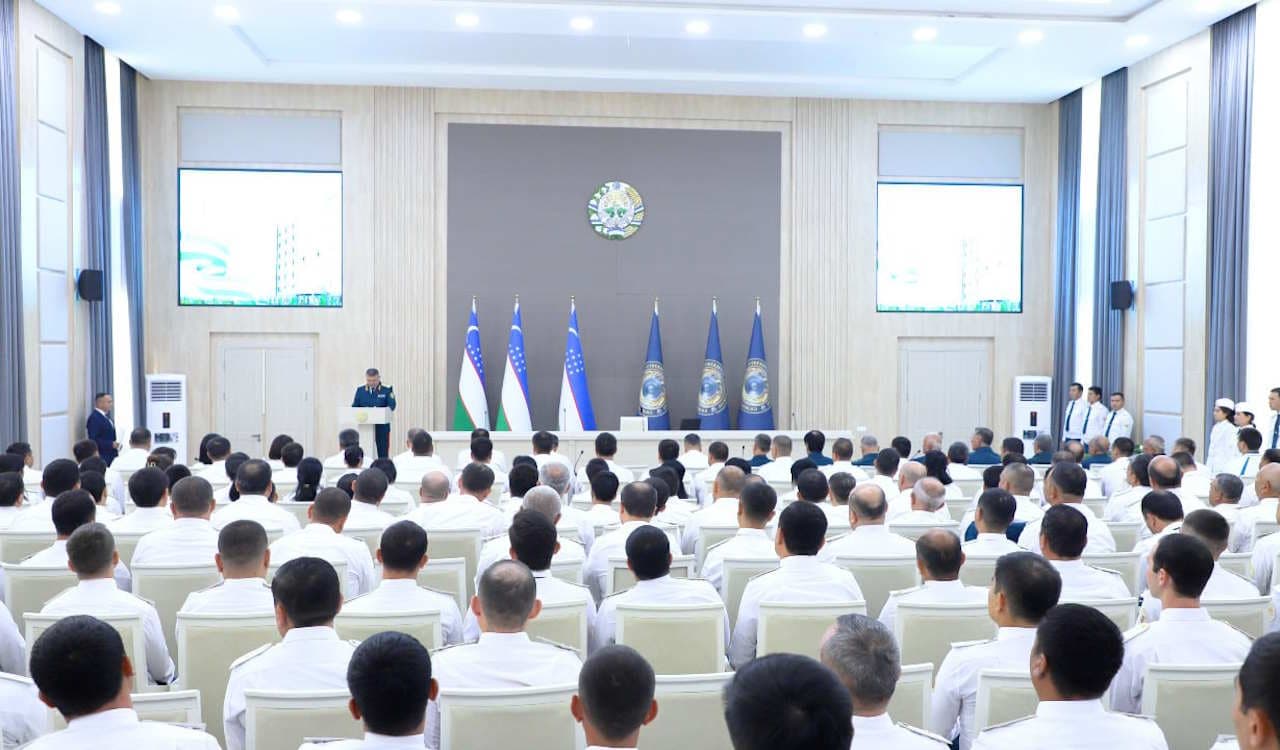 Тошкент вилояти ИИББда Мустақиллигимизнинг 33 йиллигига бағишланган тантанали байрам тадбири ўтказилди