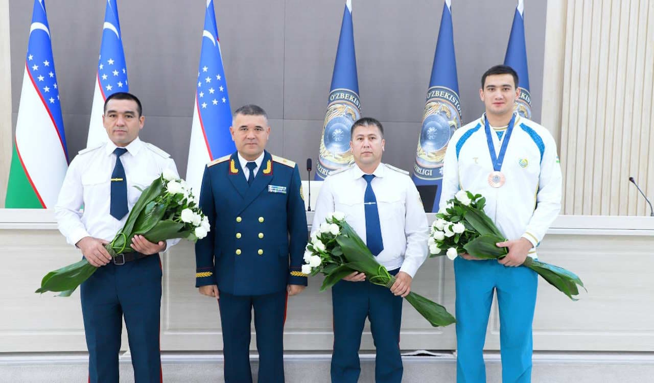 Тошкент вилояти ИИББда Мустақиллигимизнинг 33 йиллигига бағишланган тантанали байрам тадбири ўтказилди