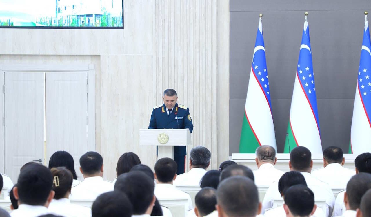 Тошкент вилояти ИИББда Мустақиллигимизнинг 33 йиллигига бағишланган тантанали байрам тадбири ўтказилди