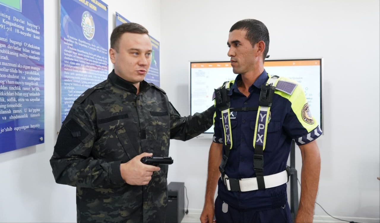 Сурхондарё вилояти ИИБ ЖХХ Йўл ҳаракати хавфсизлиги ходимлари иштирокида ўқув машғулоти ўтказилди