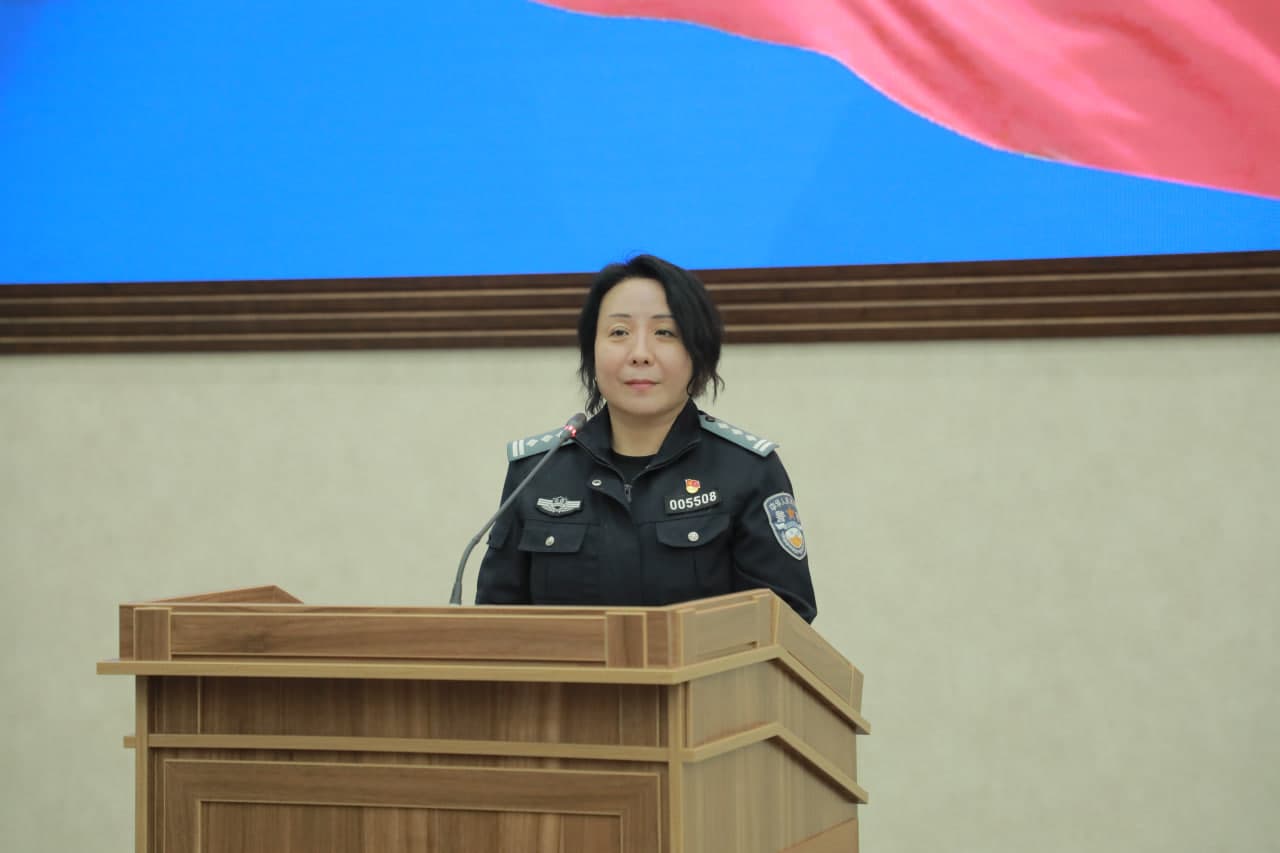 Xitoylik talabalar IIV Akademiyasida taʼlim olmoqda