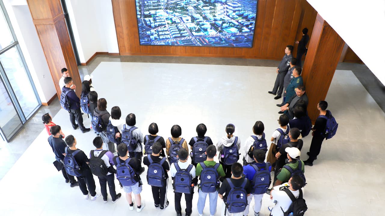 Делегация Университета общественной безопасности Китая ознакомилась с деятельностью ГУВД Ташкентской области