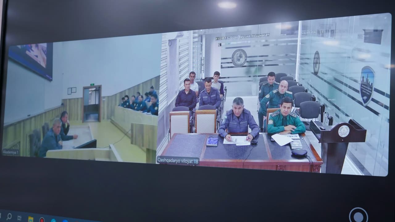 Состоялся онлайн мастер-класс с профессорами, магистрами и слушателями дневной формы обучения Академии МВД