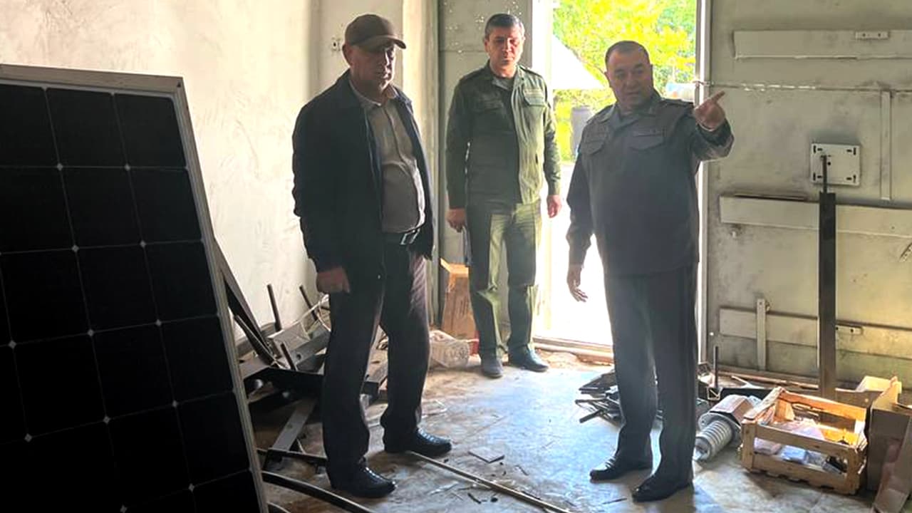 Ichki ishlar vaziri oʻrinbosari general-mayor Baxodir Mirzaraximovning Xorazm viloyati Gurlan tumanidagi oʻrganishlari tafsiloti