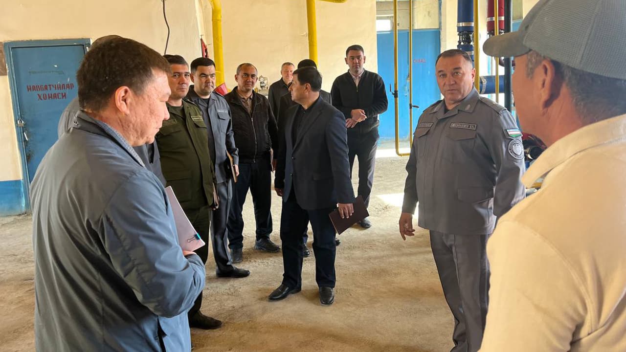 Ichki ishlar vaziri oʻrinbosari general-mayor Baxodir Mirzaraximovning Xorazm viloyati Gurlan tumanidagi oʻrganishlari tafsiloti