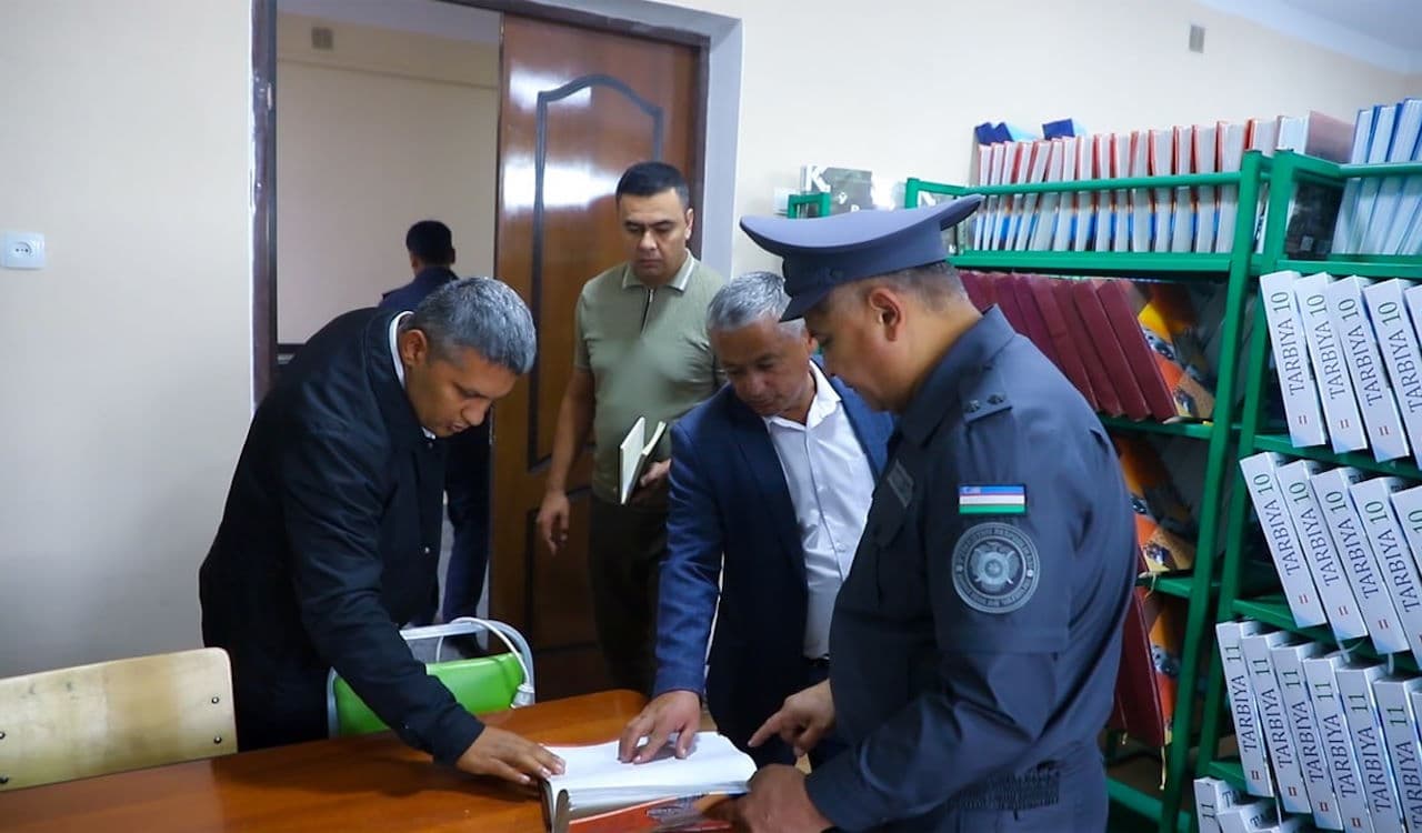 В Кашкадарьинской области начальником СПП СОБ МВД подполковником Хотамом Кодировым проводится работа по изучению региона