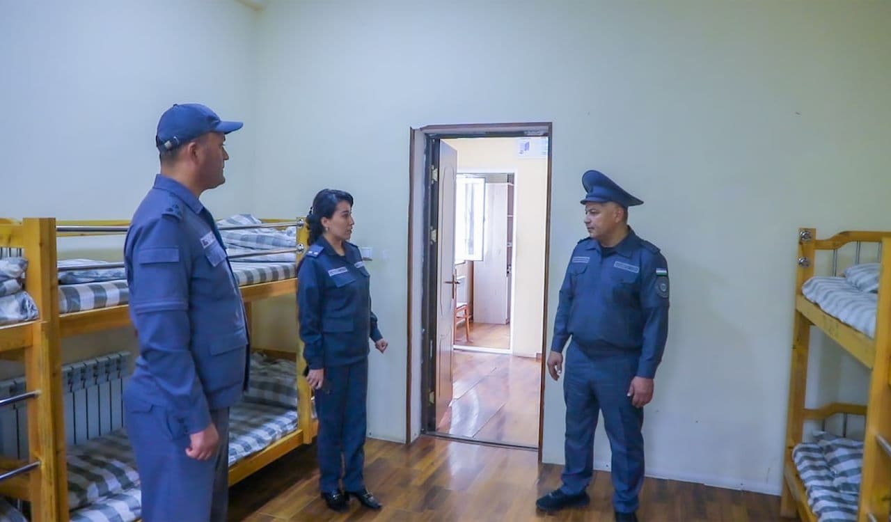 В Кашкадарьинской области начальником СПП СОБ МВД подполковником Хотамом Кодировым проводится работа по изучению региона