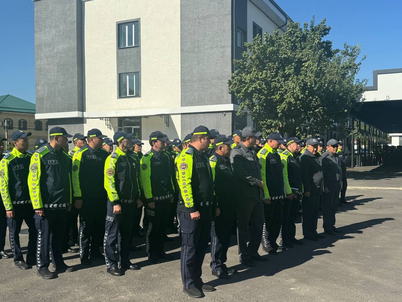 IIV Yoʻl harakati xavfsizligi xizmati boshligʻi polkovnik Sherzod Ibragimov Toshkent shahar IIBB YPX brigadasiga tashrif buyurdi