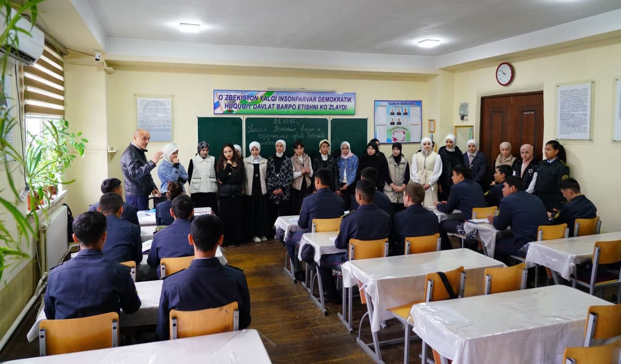 IIV Namangan Akademik litseyida ochiq eshiklar kuni oʻtkazildi