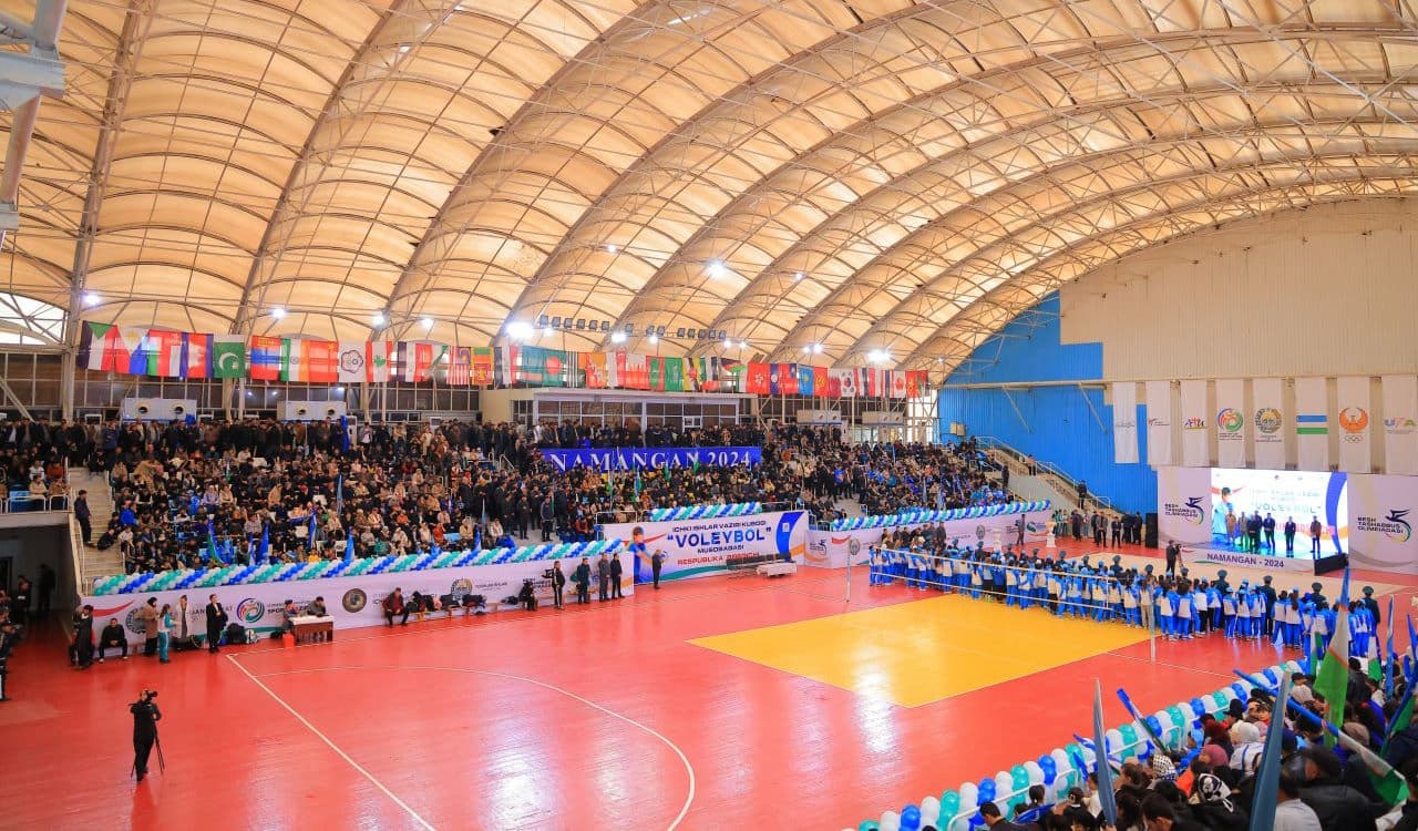 Наманган вилоятида «Беш ташаббус олимпиадаси» доирасида спортнинг волейбол тури бўйича Ички ишлар вазири кубогининг Республика босқичига старт берилди