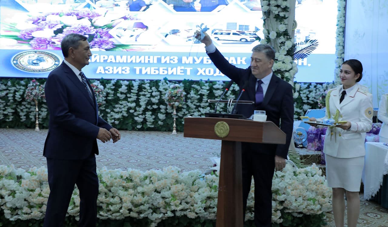 Ichki ishlar vazirligi markaziy gospitali tashkil etilganligining 70-yilligi hamda tibbiyot xodimlari kuniga bagʻishlangan tantanali marosim boʻlib oʻtdi