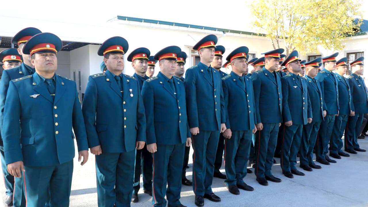 Жиззах вилояти Пахтакор тумани ички ишлар бўлими ҳудудида 14 та хонага эга қўшимча маъмурий бино ҳамда вақтинча сақлаш ҳибсхонаси бунёдга келтирилди