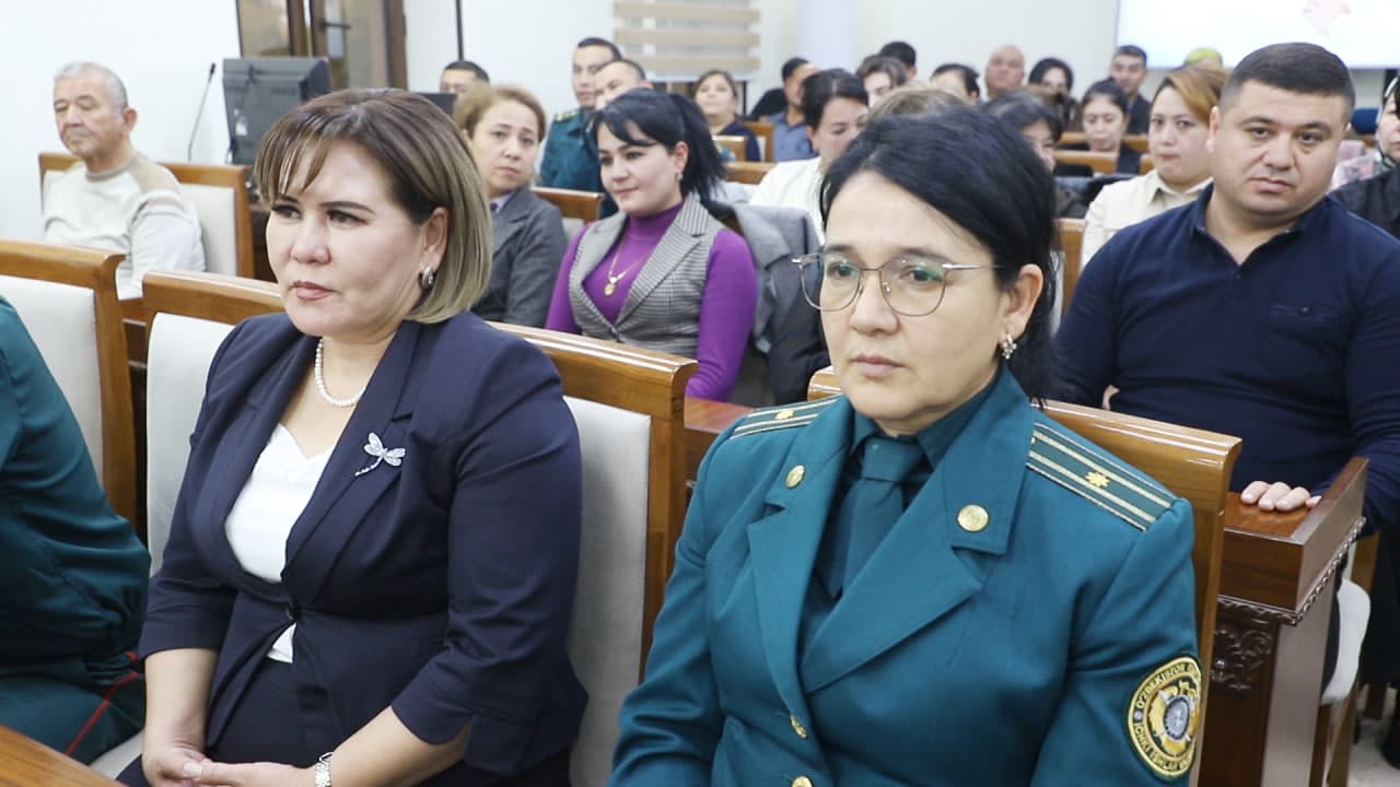 The medical personnel of the Kashkadarya regional internal affairs department were awarded