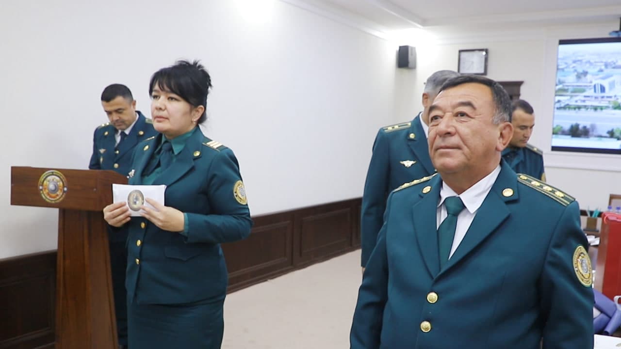 The medical personnel of the Kashkadarya regional internal affairs department were awarded