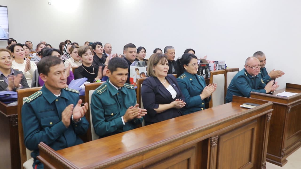 The medical personnel of the Kashkadarya regional internal affairs department were awarded