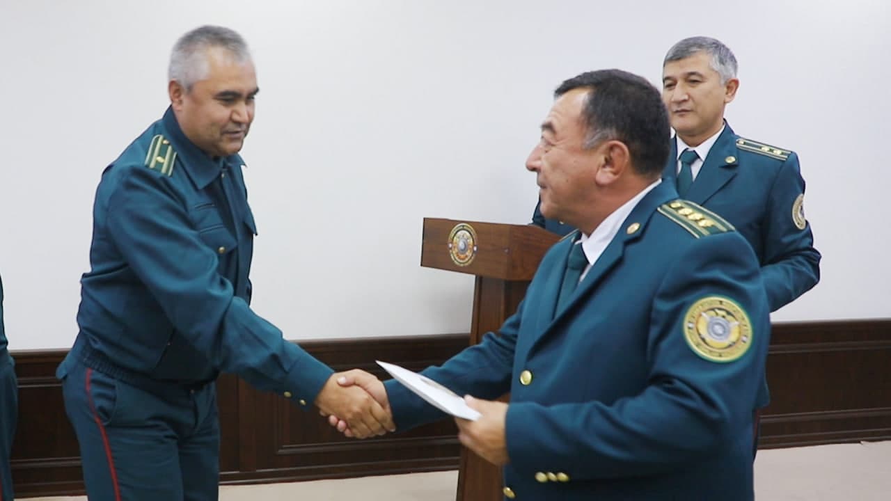 The medical personnel of the Kashkadarya regional internal affairs department were awarded