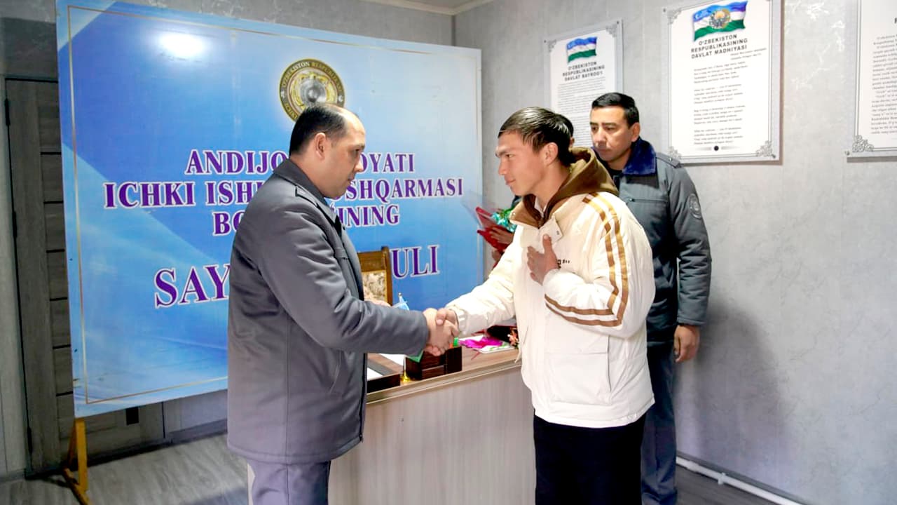 A mobile reception was organized in the Kurgan-Tepa district of Andijan region to address citizens' appeals on judicial and legal issues