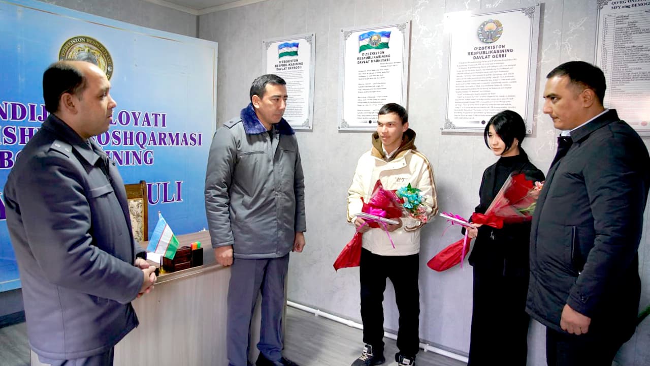 A mobile reception was organized in the Kurgan-Tepa district of Andijan region to address citizens' appeals on judicial and legal issues