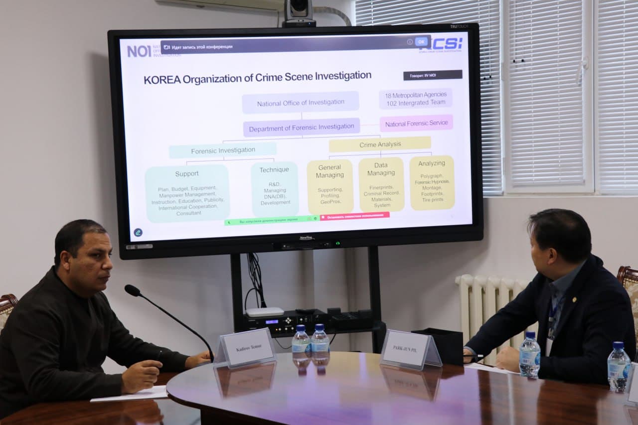 “Sud ekspertizasi turlari va sunʼiy intellektni qoʻllash” boʻyicha oʻquv kurslari boshlandi