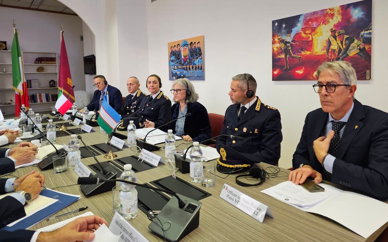 Oʻzbekiston va Italiya: Xavfsizlik sohasidagi yangi hamkorlik