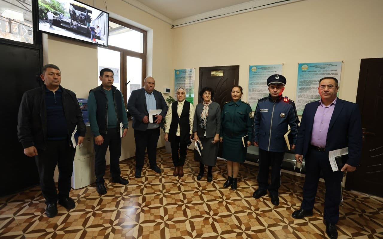 Делегация МВД Кыргызской Республики ознакомилась с деятельностью конного отряда Патрульно-постовой службы ГУВД города Ташкента и махаллинской семерки махалли Хуросон Чиланзарского района