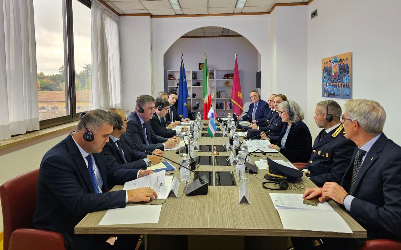 Oʻzbekiston va Italiya: Xavfsizlik sohasidagi yangi hamkorlik