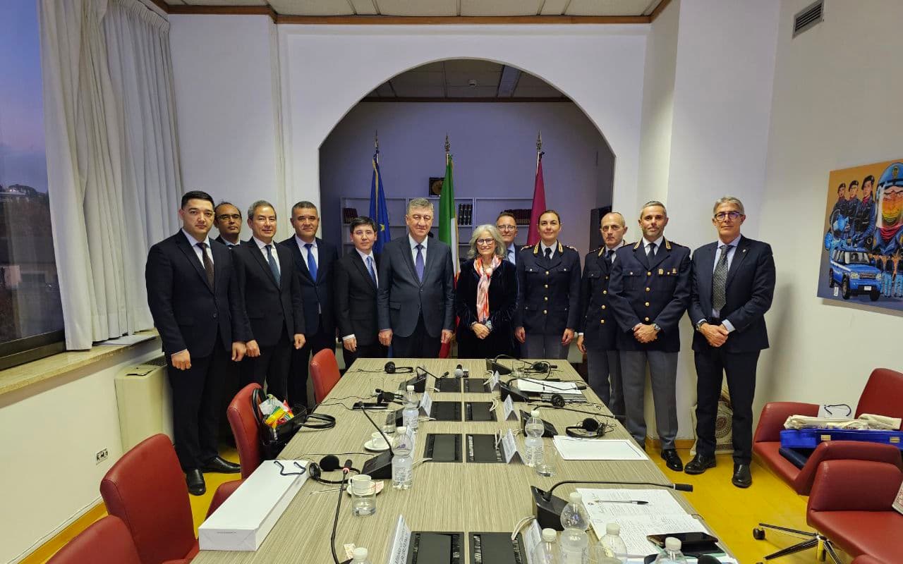 Oʻzbekiston va Italiya: Xavfsizlik sohasidagi yangi hamkorlik