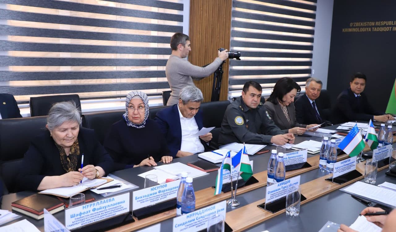 Kriminologiya tadqiqot institutida “Kriminologiya sohasida – yangi formatdagi konstruktiv muloqot, bilim almashish va samarali tavsiyalar” mavzusida uchrashuv tashkil etildi