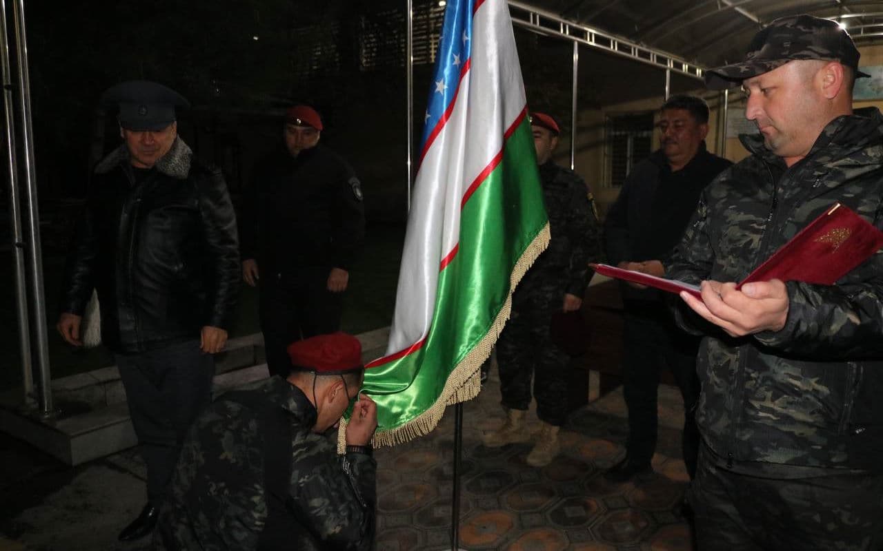В УВД Самаркандской области состоялось торжественное мероприятие, приуроченное к 18-летию создания мобильных отрядов особого назначения МВД