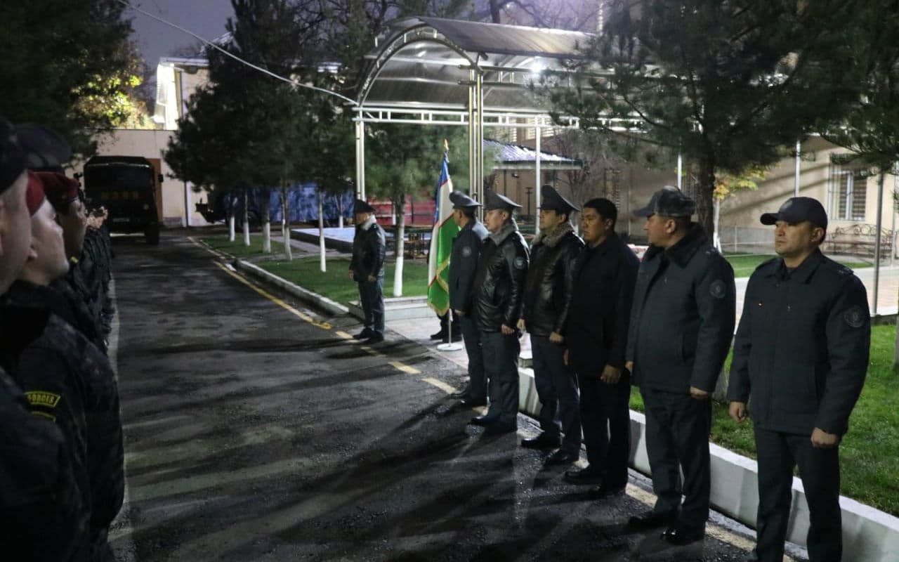 В УВД Самаркандской области состоялось торжественное мероприятие, приуроченное к 18-летию создания мобильных отрядов особого назначения МВД