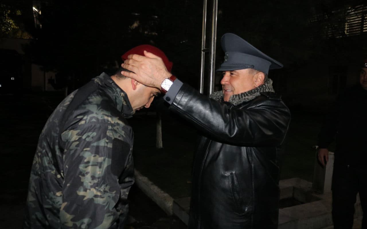 В УВД Самаркандской области состоялось торжественное мероприятие, приуроченное к 18-летию создания мобильных отрядов особого назначения МВД