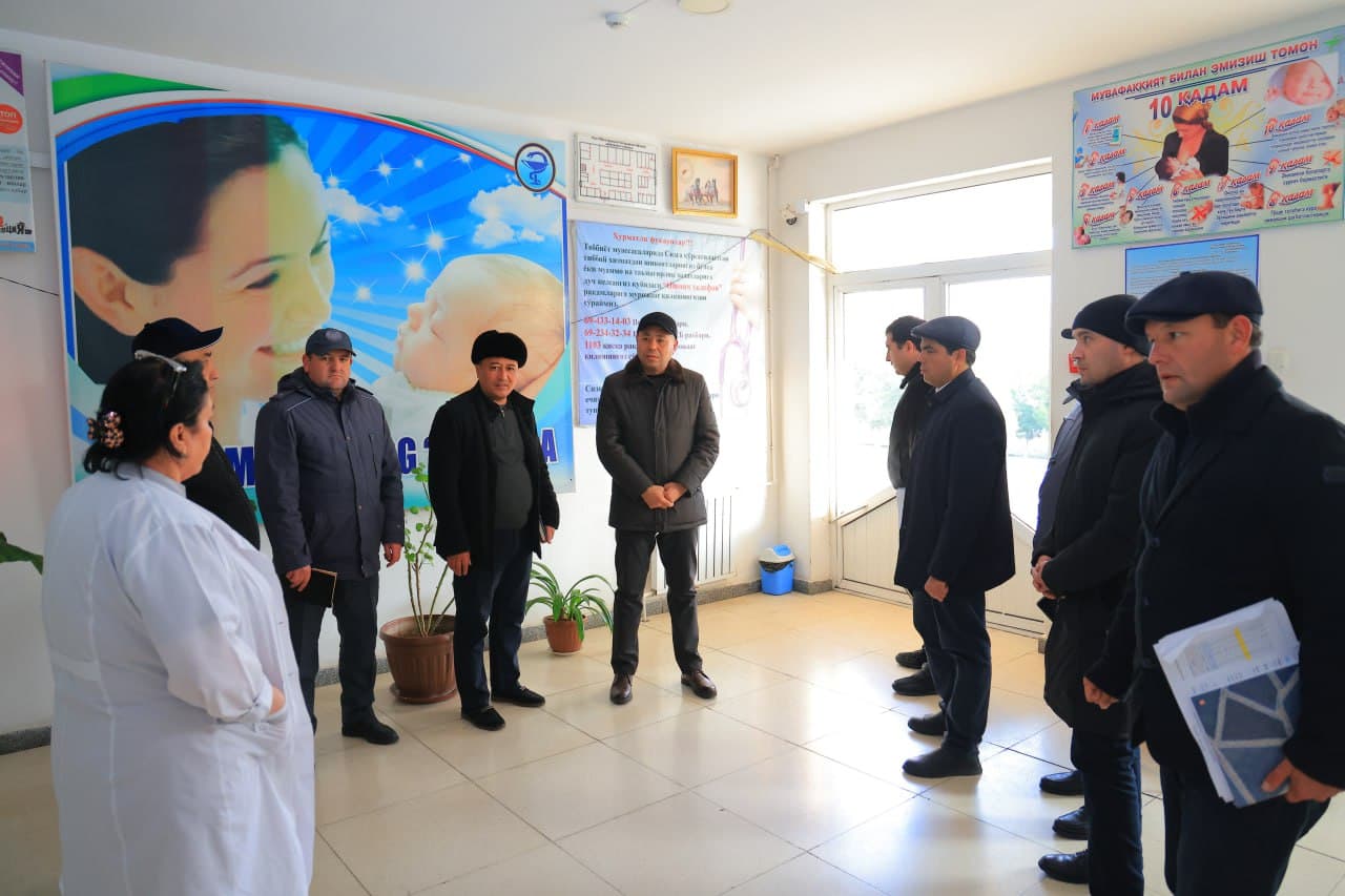 Social facilities in the 3rd sector of Namangan region were inspected