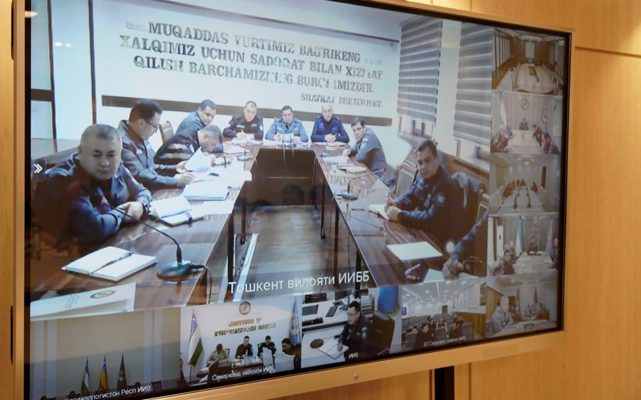 Состоялось оперативное видеоселекторное совещание, посвященное вопросам подготовки и обеспечения безопасности во время проведения мероприятий «Президентская елка» и «Новогодние празднества»