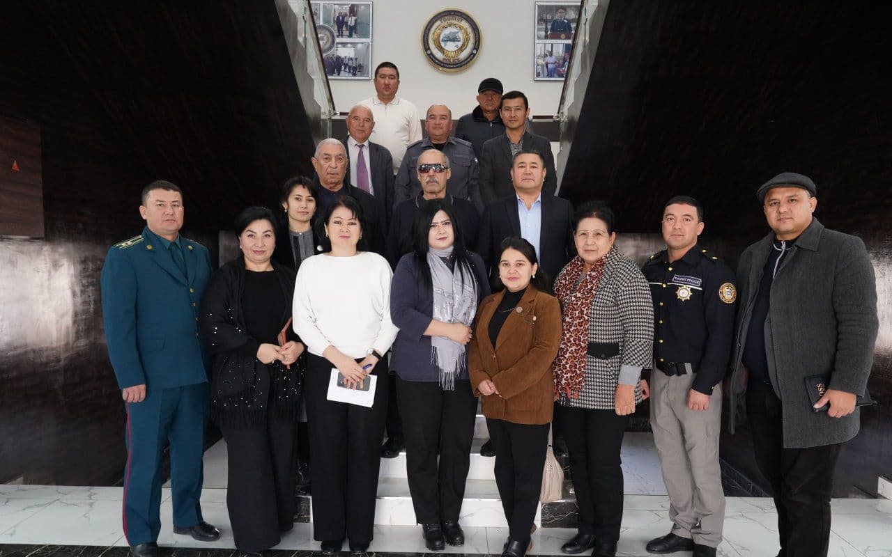 Surxondaryo viloyati ichki ishlar boshqarmasi huzuridagi jamoatchilik kengashining navbatdagi yigʻilishi oʻtkazildi