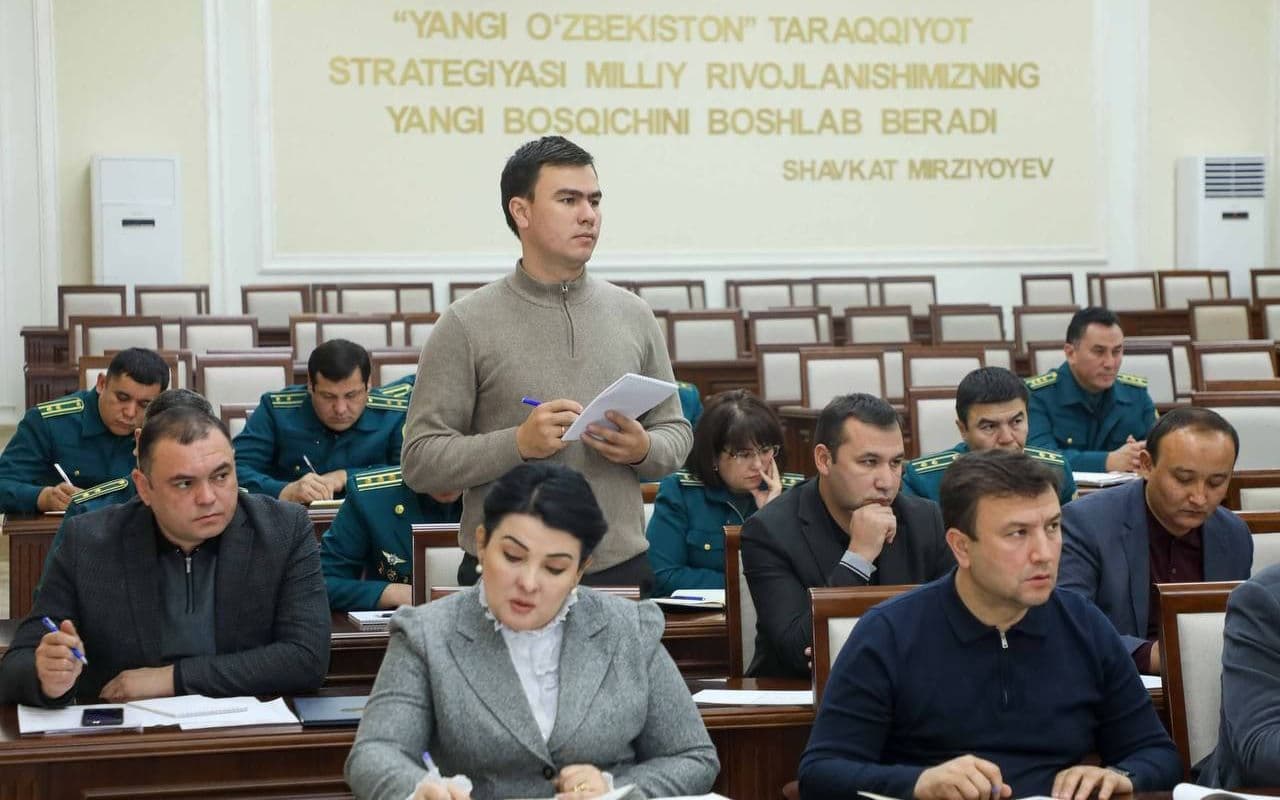 A discussion was held regarding the work undertaken based on the principle of "Prosperous and Safe Mahalla"