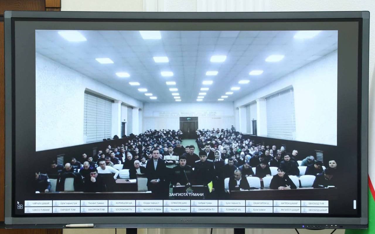 A discussion was held regarding the work undertaken based on the principle of "Prosperous and Safe Mahalla"