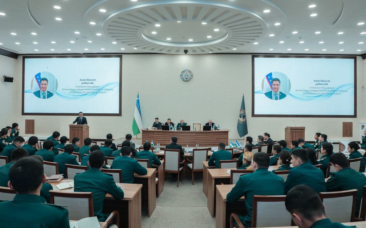 “Kriminologiyaning dolzarb masalalari: Voyaga yetmaganlar va yoshlar jinoyatchiligi hamda kibermakon” mavzusida respublika ilmiy-amaliy konferensiyasi oʻtkazildi